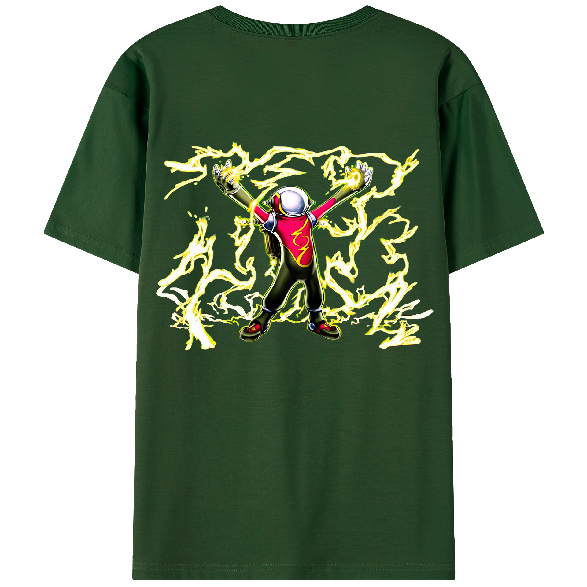 （画像用） 遊☆戯☆王 Yu-Gi-Oh! 綿100％半袖Tシャツ（背面プリント）